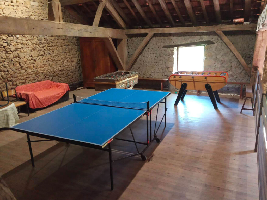 Salle de jeux sur mezzanine